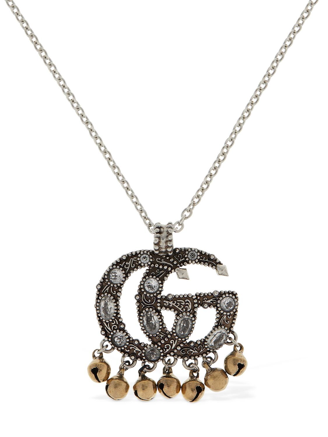 Gg Marmont Ethnic Charm Long Necklace