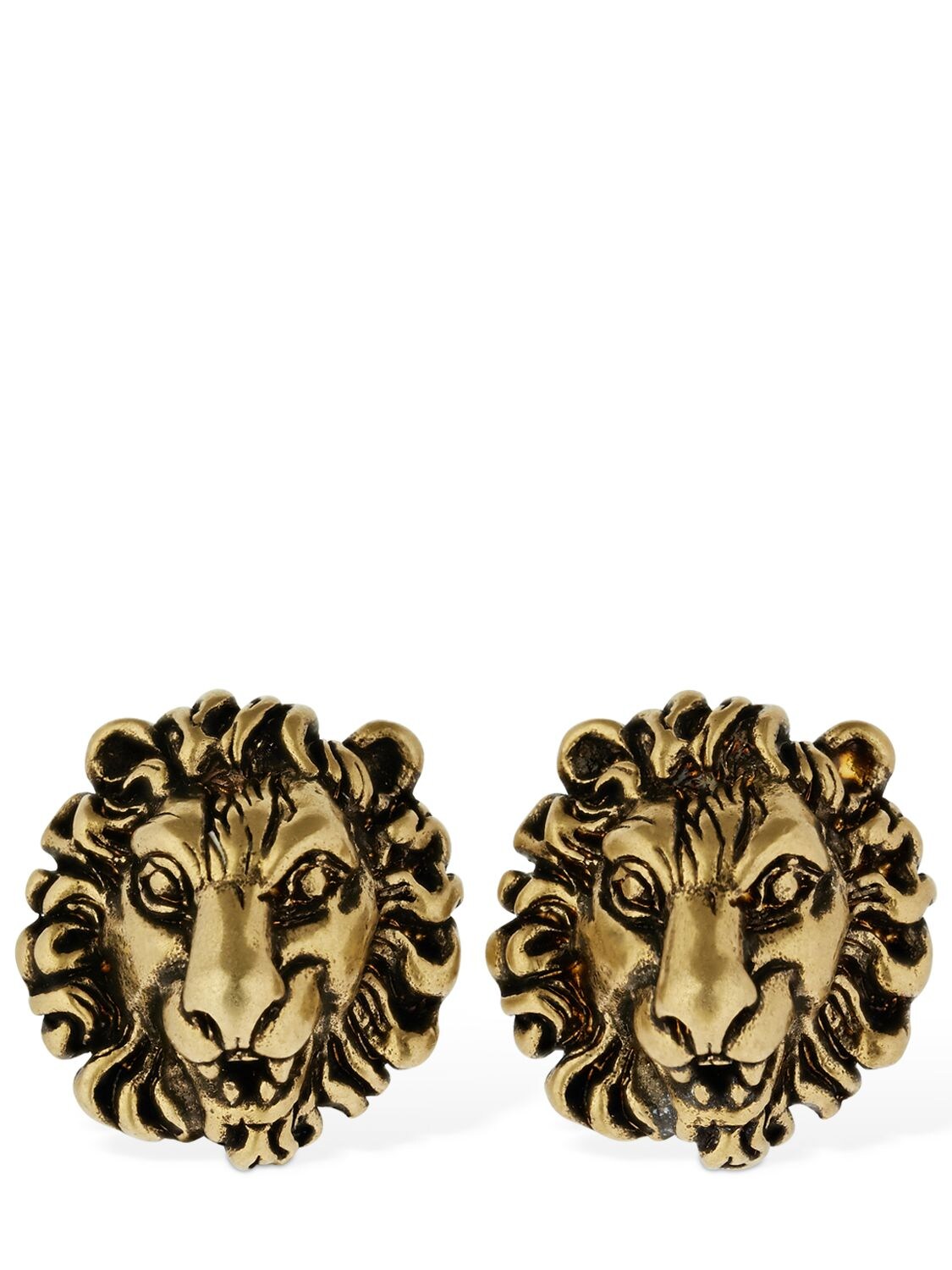 gucci lion cufflinks