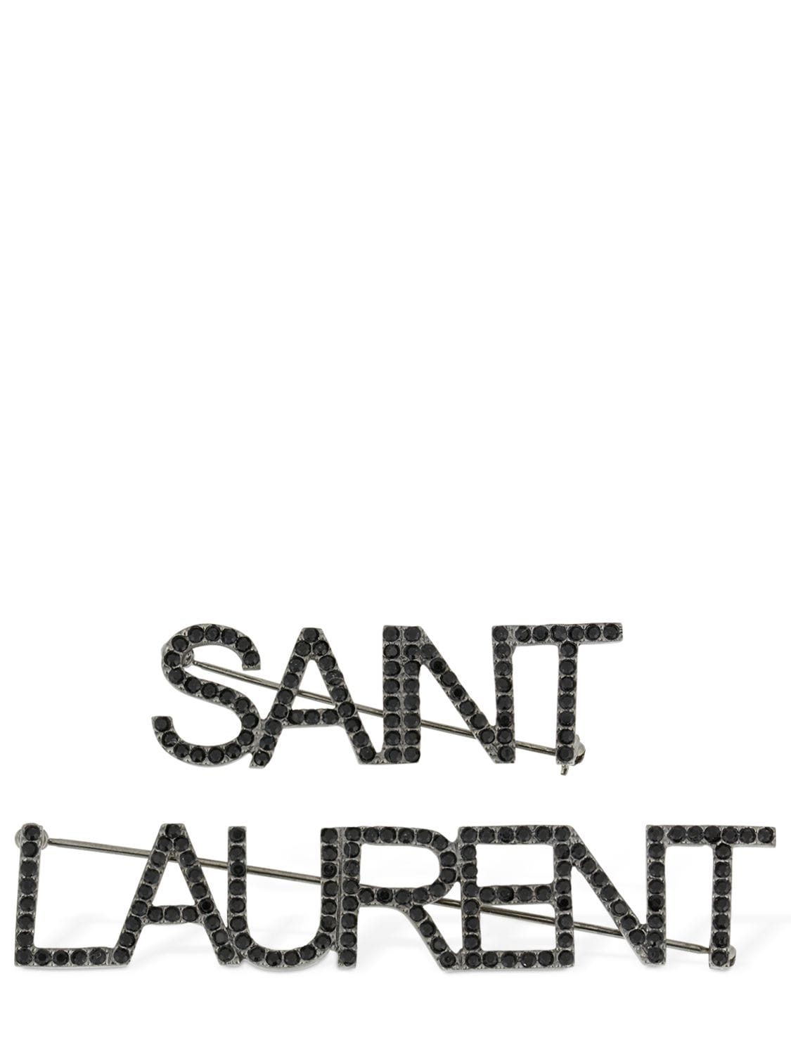 SAINT LAURENT “SAINT LAURENT”胸针2个套装,73I81G013-ODEZMQ2