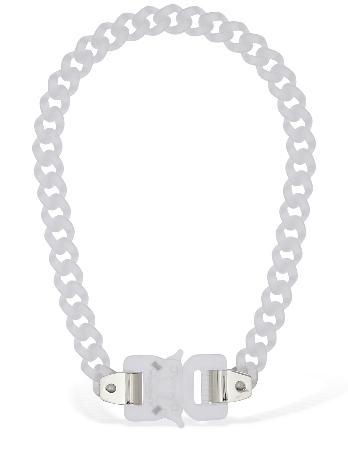 1017 ALYX 9SM Transparent Chain Necklace W/ Buckle | Smart Closet