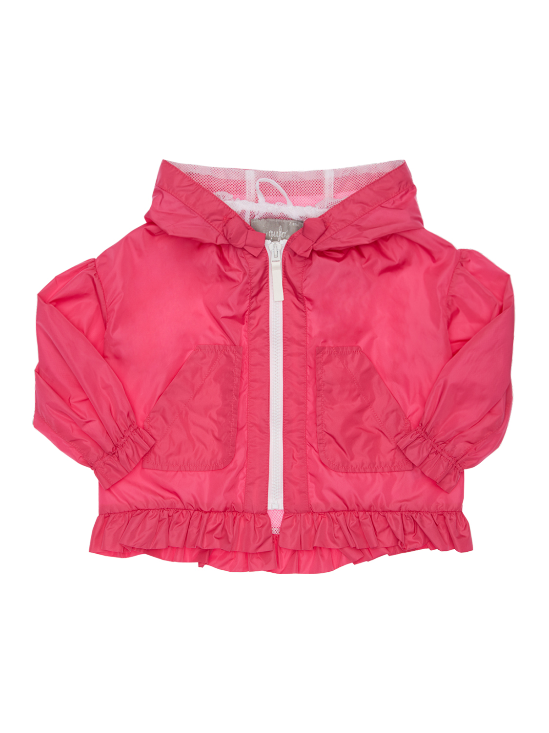 Nylonjacke Mit Kapuze