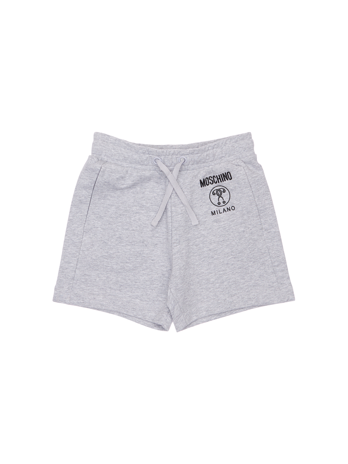Trainingsshorts Aus Baumwolle Mit Logodruck