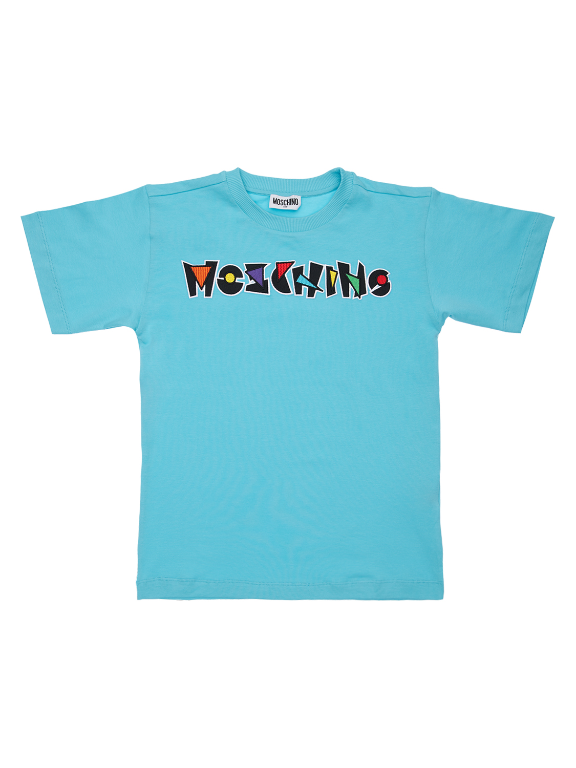 T-shirt Aus Baumwolljersey Mit Logodruck