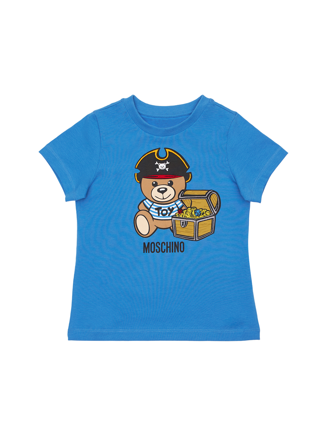 T-shirt Aus Baumwolljersey Mit Logodruck