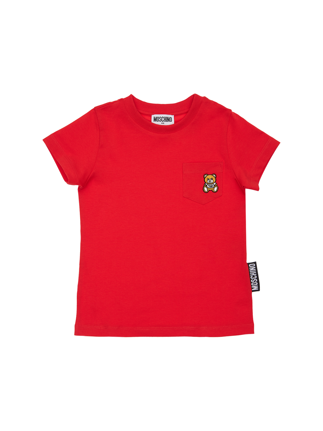 T-shirt Aus Baumwolljersey Mit Logo