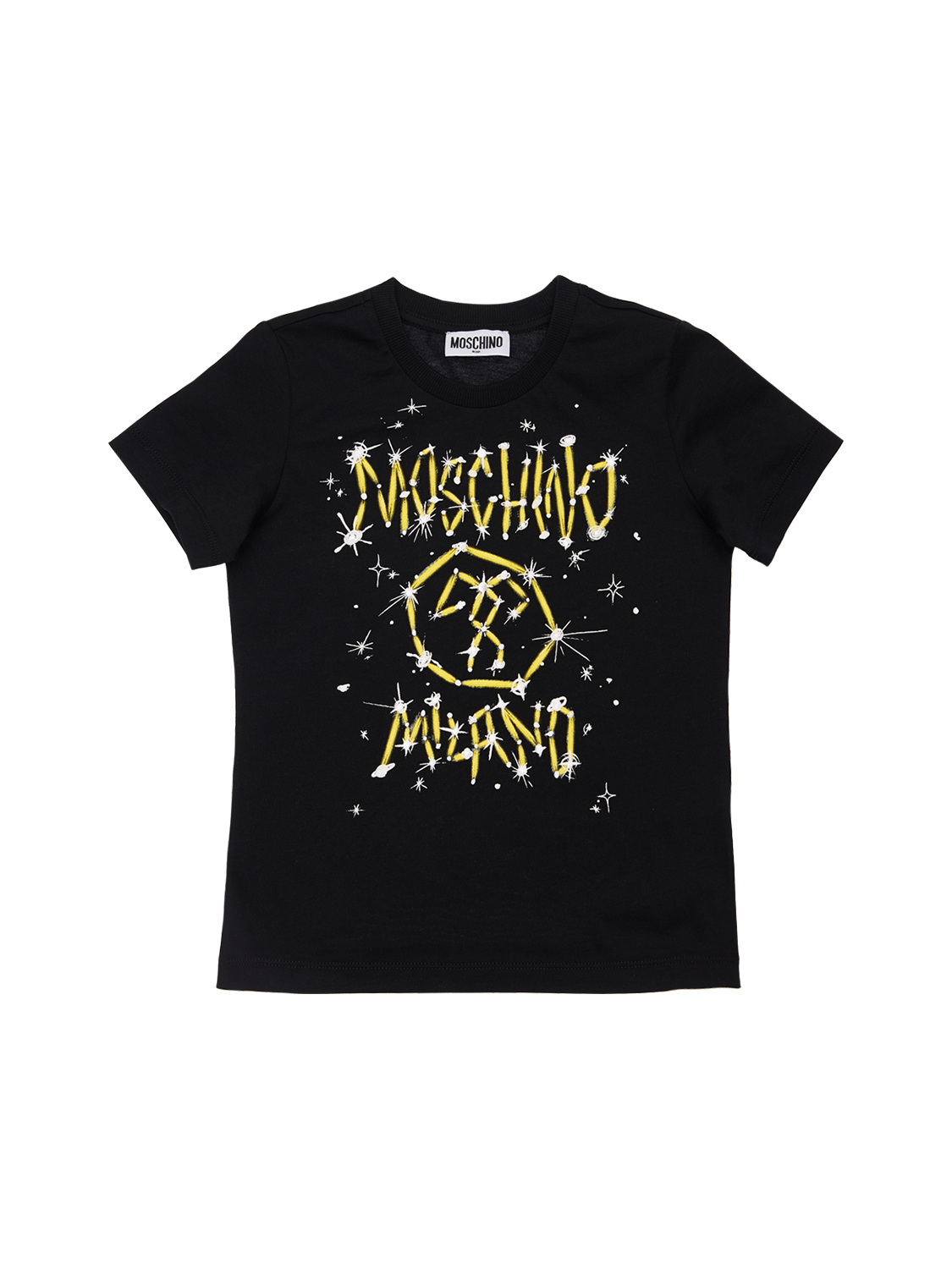 T-shirt Aus Baumwolljersey Mit Logo