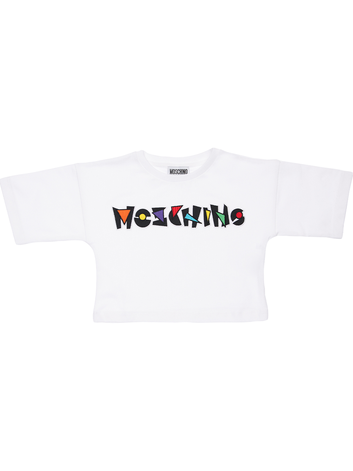 T-shirt Aus Baumwolljersey Mit Logodruck