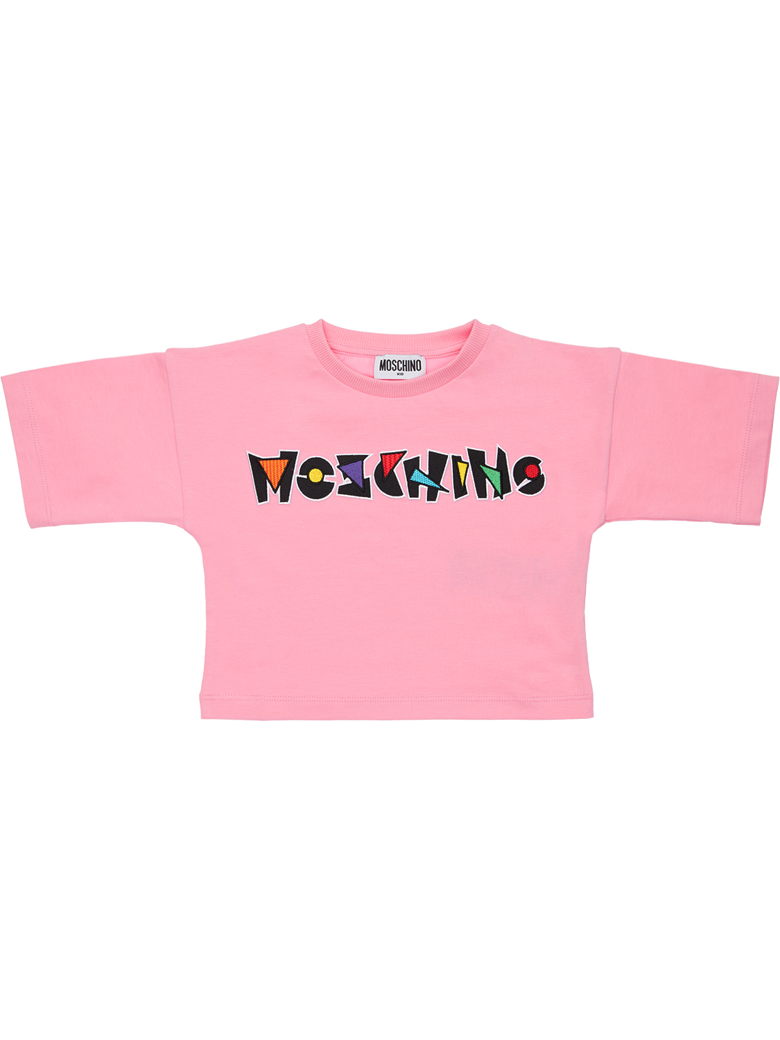 T-shirt Aus Baumwolljersey Mit Logodruck
