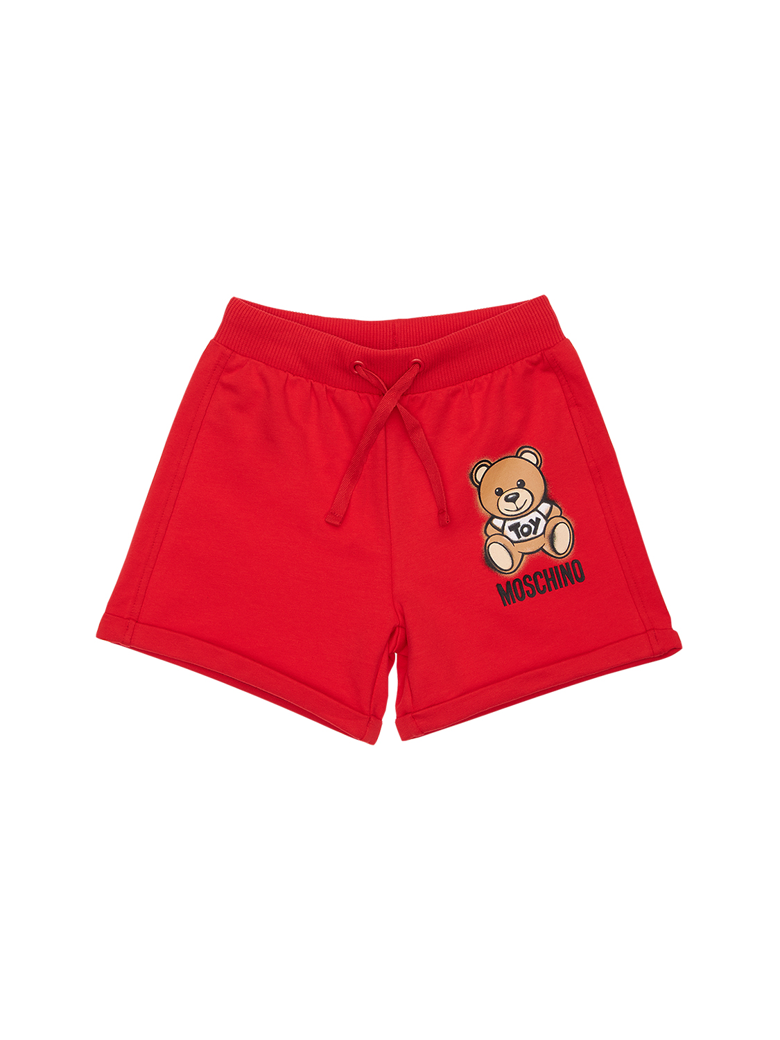 Trainingsshorts Aus Baumwolle Mit Druck