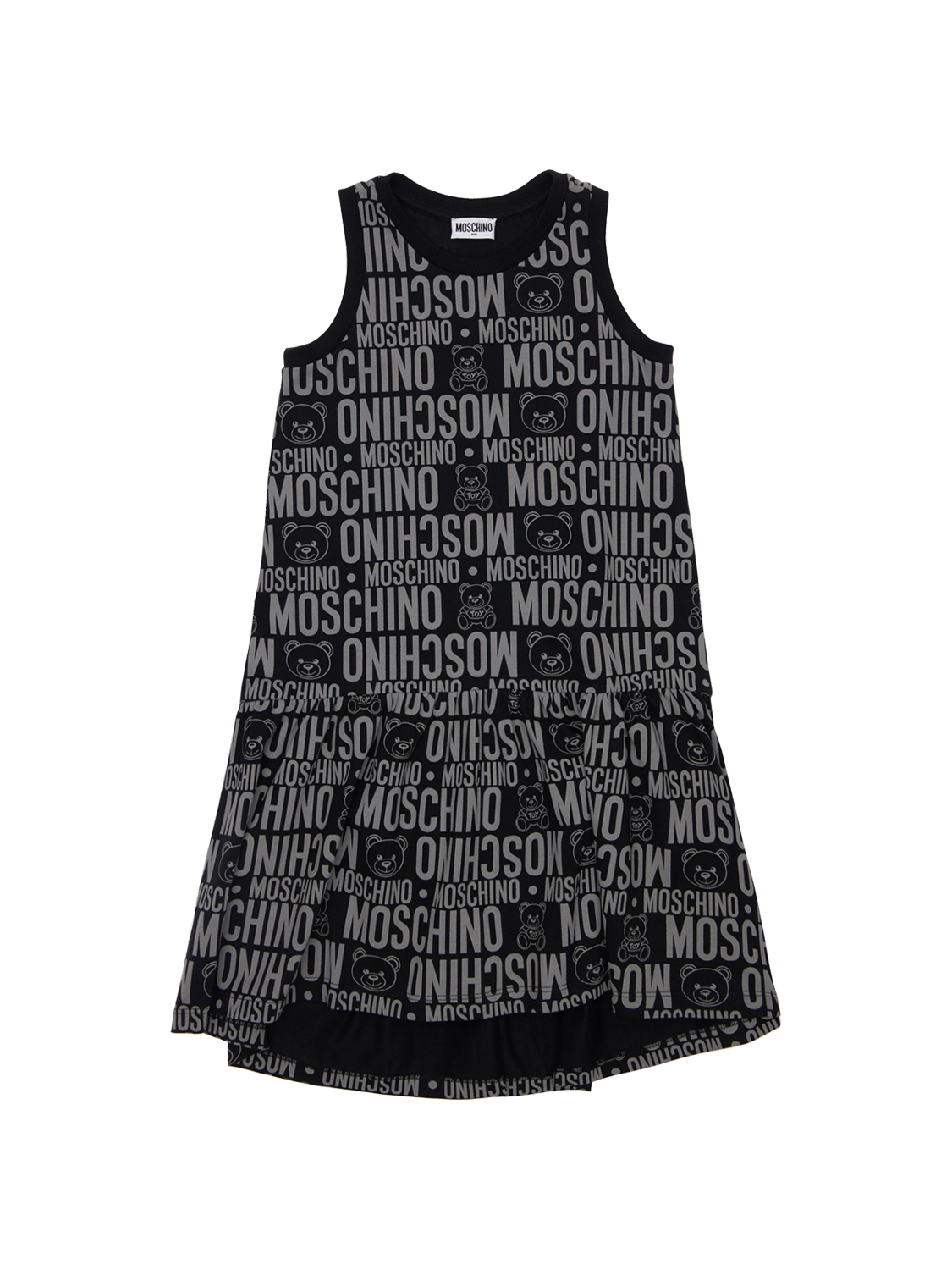 Kleid Aus Baumwolljersey Mit Druck