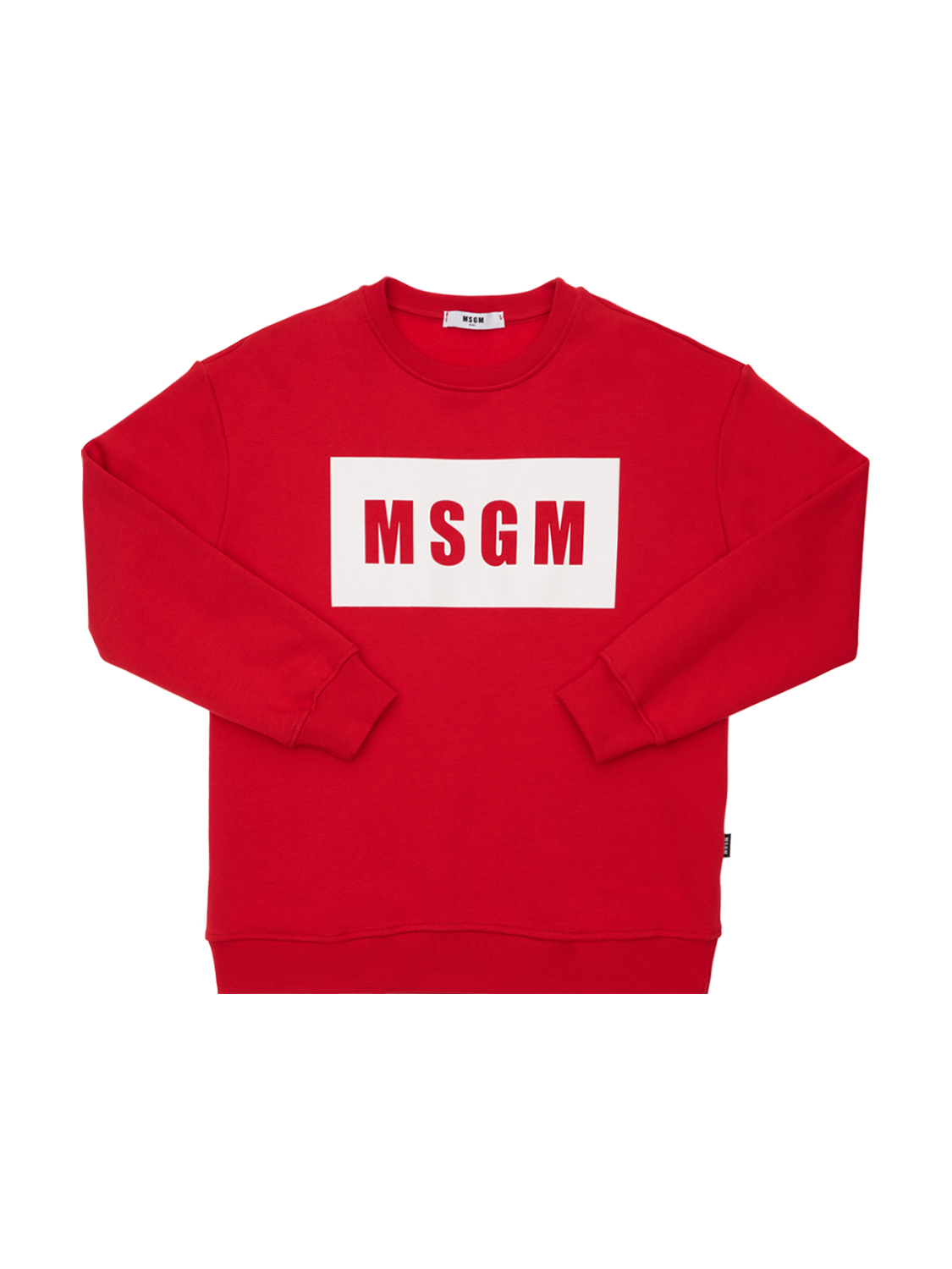 Sweatshirt Aus Baumwolle Mit Logodruck