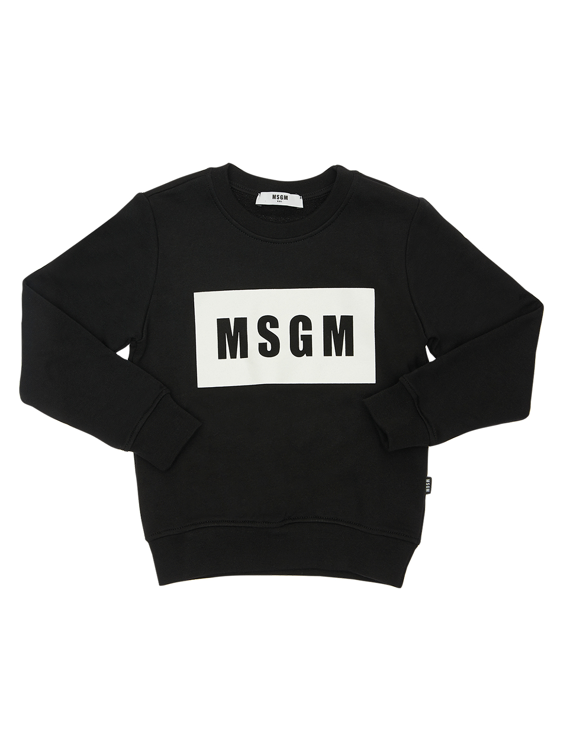 Sweatshirt Aus Baumwolle Mit Logodruck