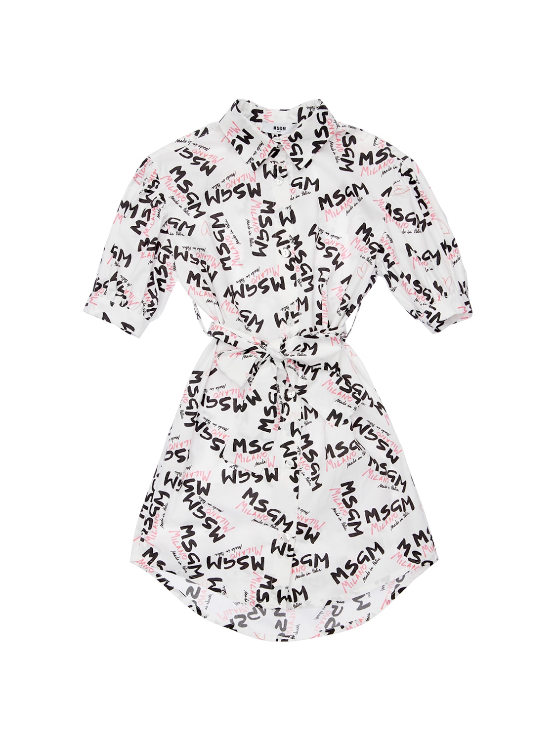 msgm shirt dress
