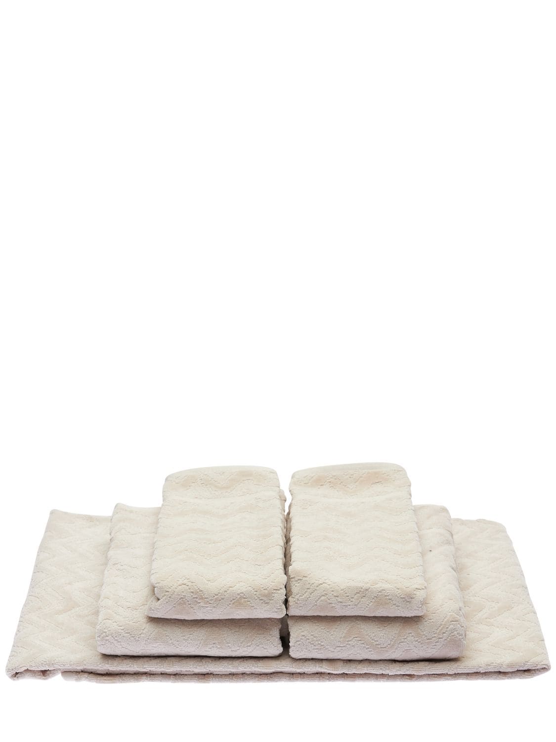Set Of 5 Rex Cotton Towels