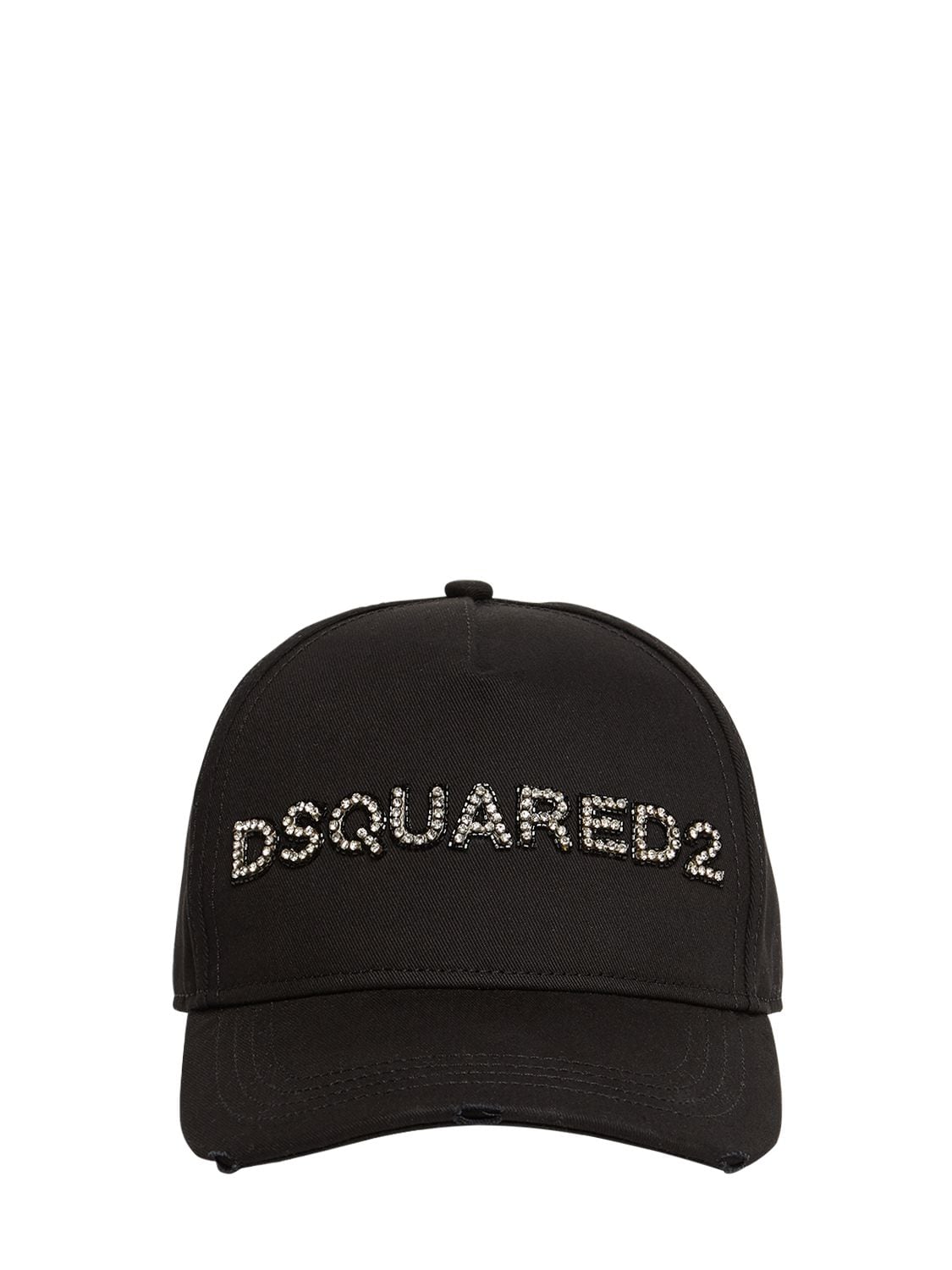 DSQUARED2 装饰LOGO棉质棒球帽,73IA0Y009-TTM5MQ2