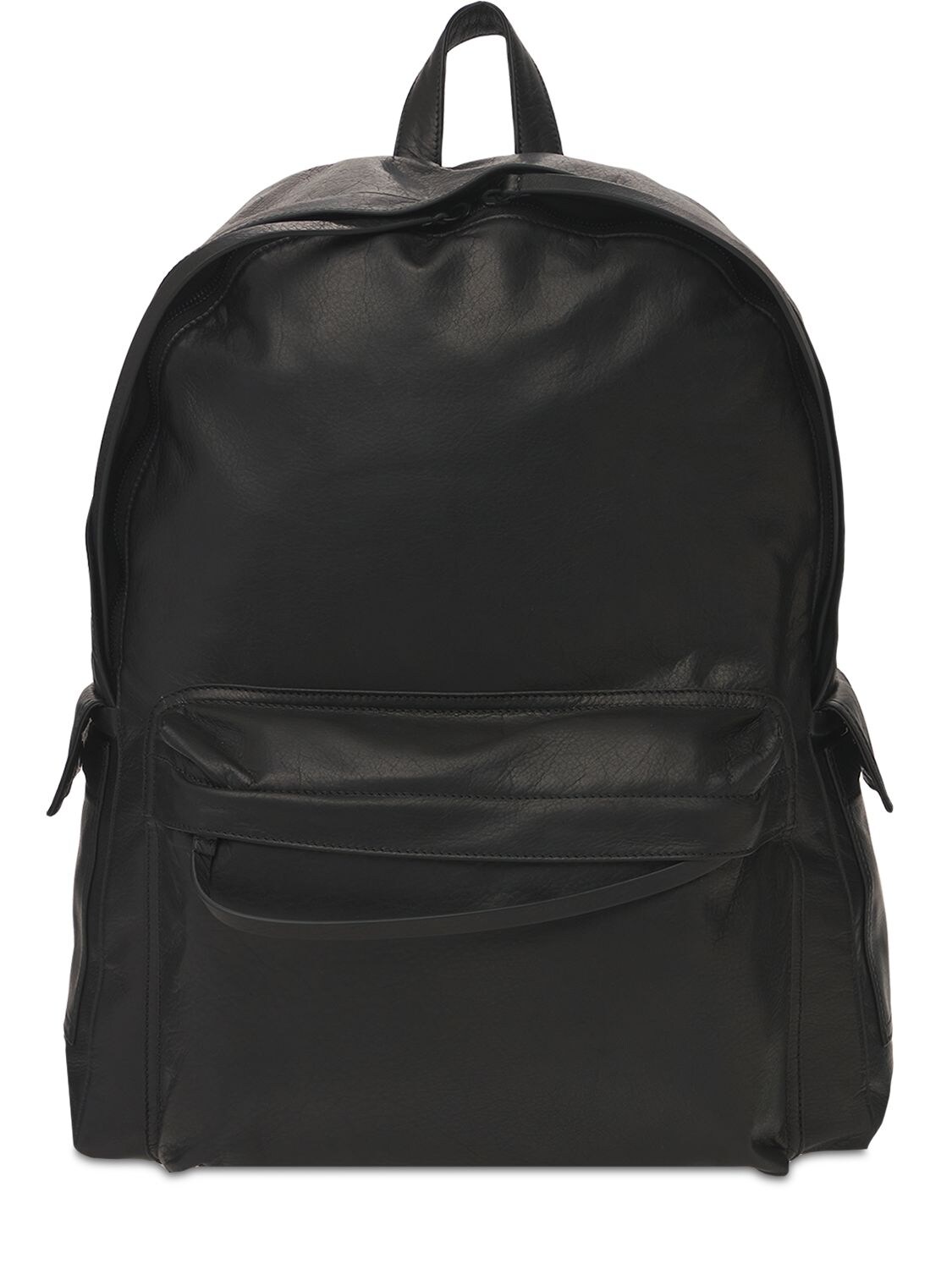 Ann Demeulemeester Leather Backpack In Black