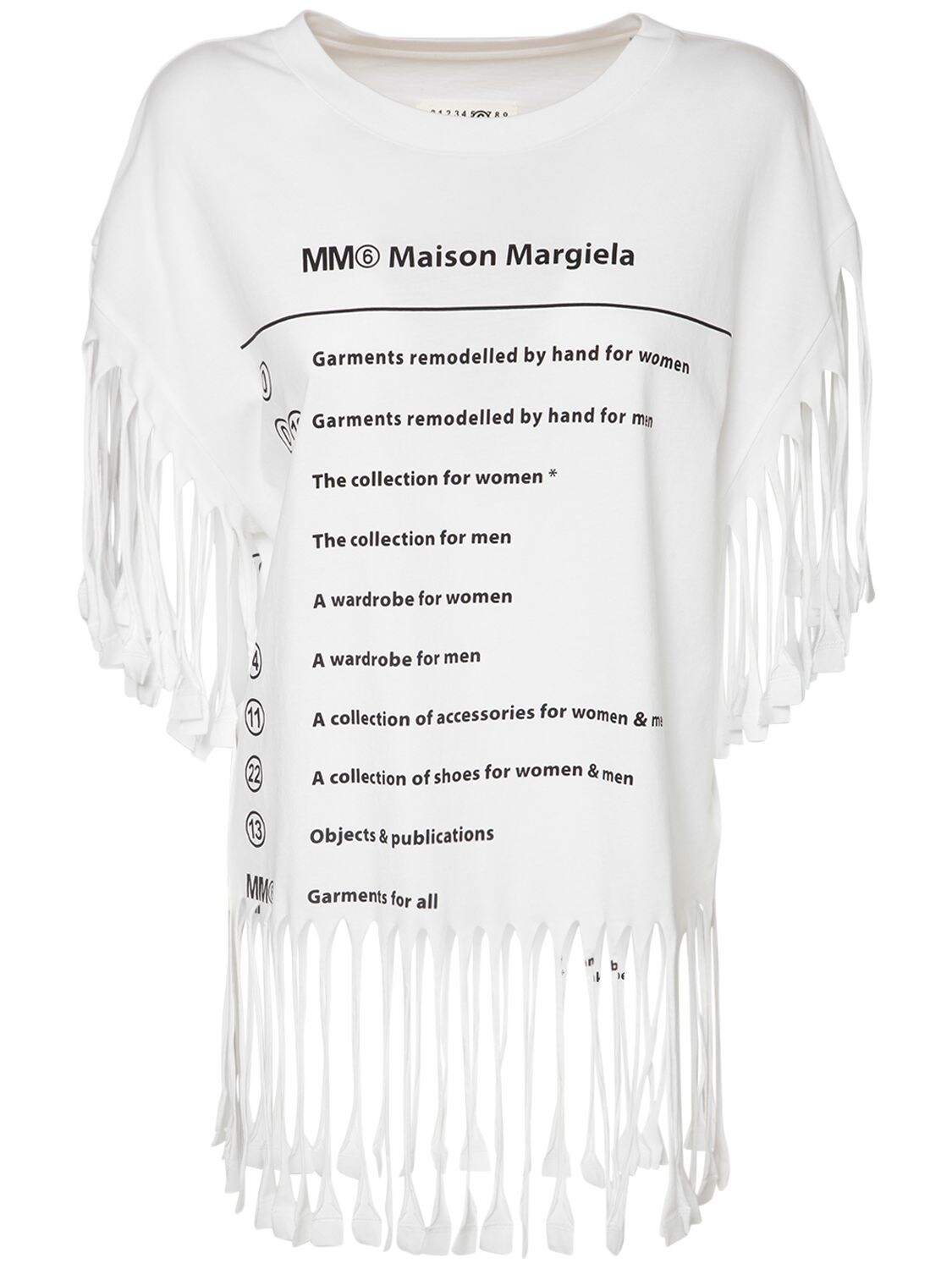 MM6 MAISON MARGIELA REGULAR BASIC JERSEY T-SHIRT,73IA7V006-MTAW0