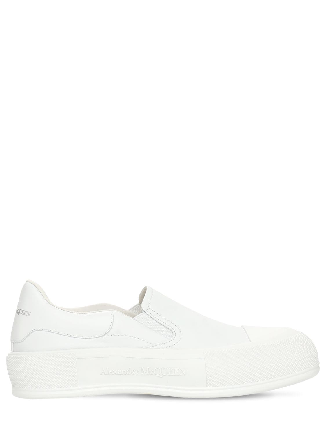45mm Leather Slip-on Sneakers