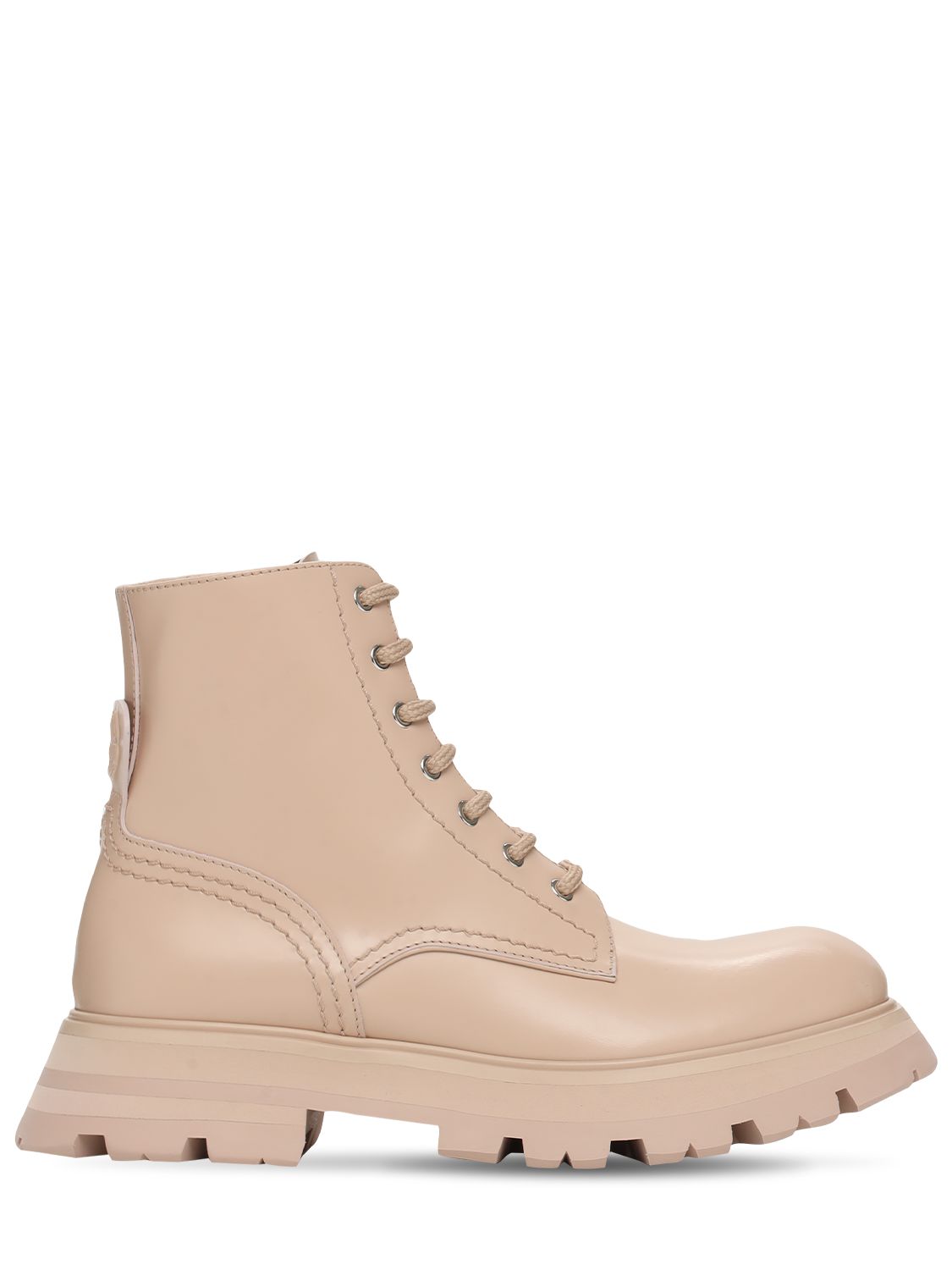 blush combat boots