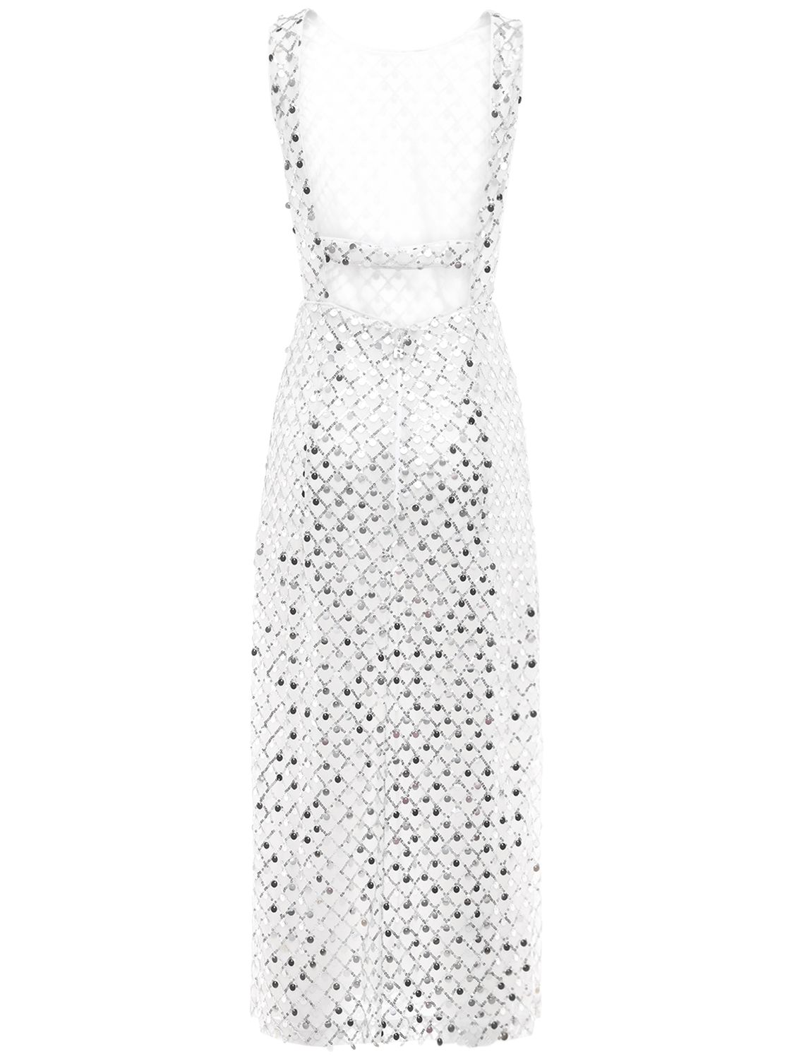 ROTATE BIRGER CHRISTENSEN TORIANA SEQUINED  MIDI DRESS