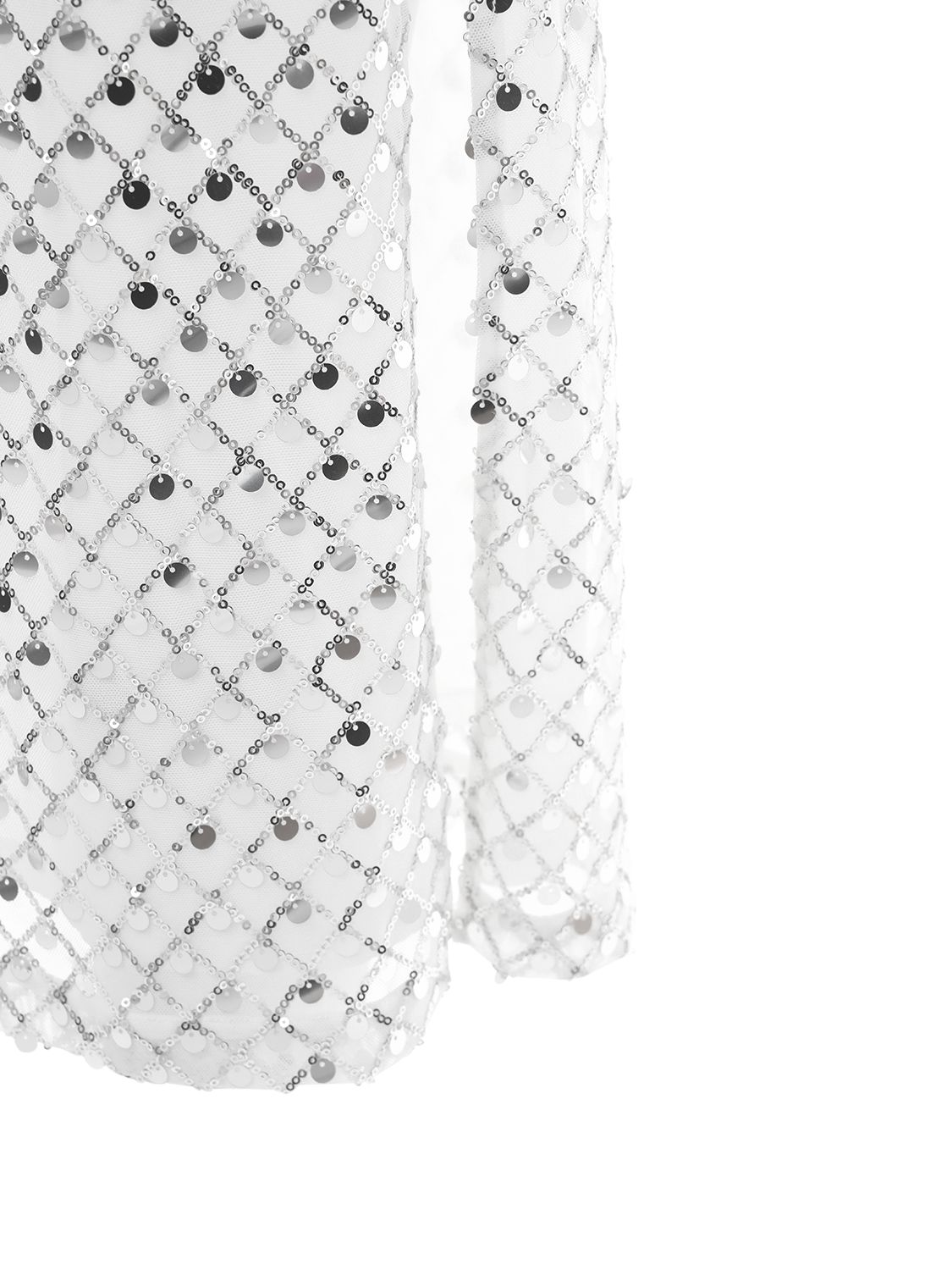 ROTATE BIRGER CHRISTENSEN TORIANA SEQUINED  MIDI DRESS