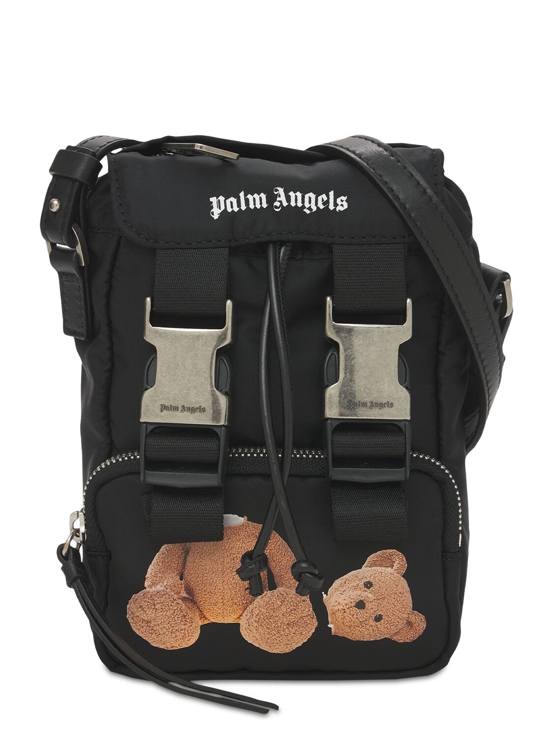 Nylon Bear Mini Shoulder Bag