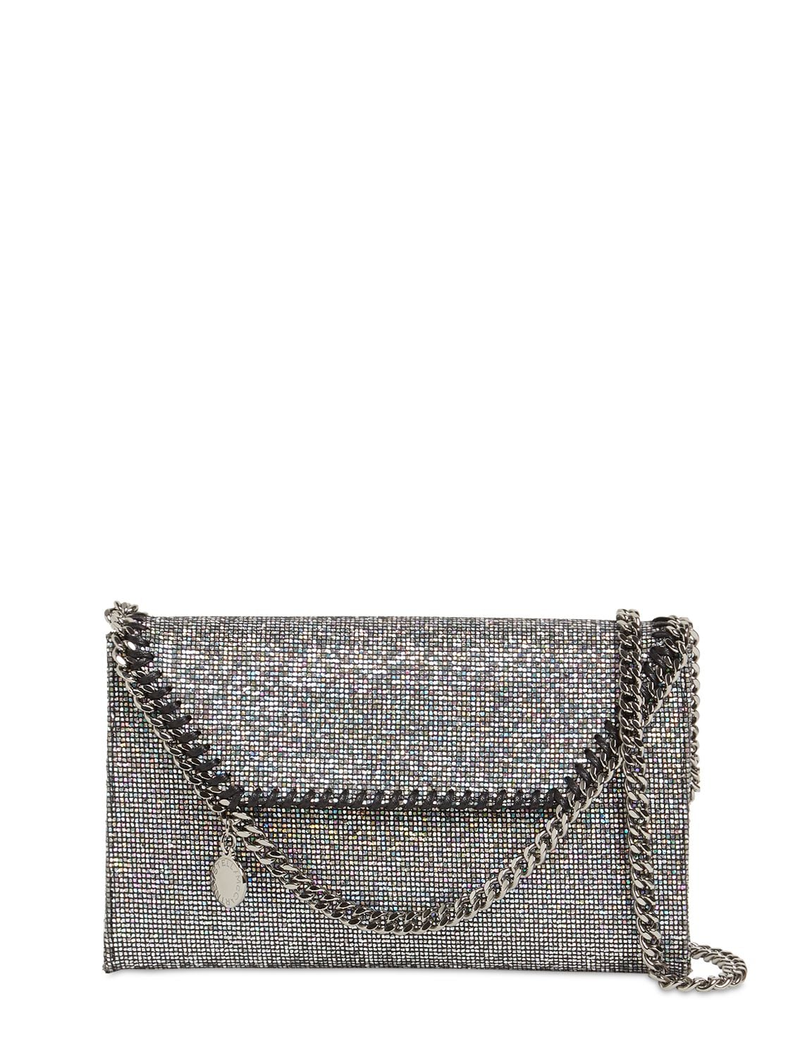 Stella Mccartney Falabella Disco Mini Metallic Cross-body Bag In ...