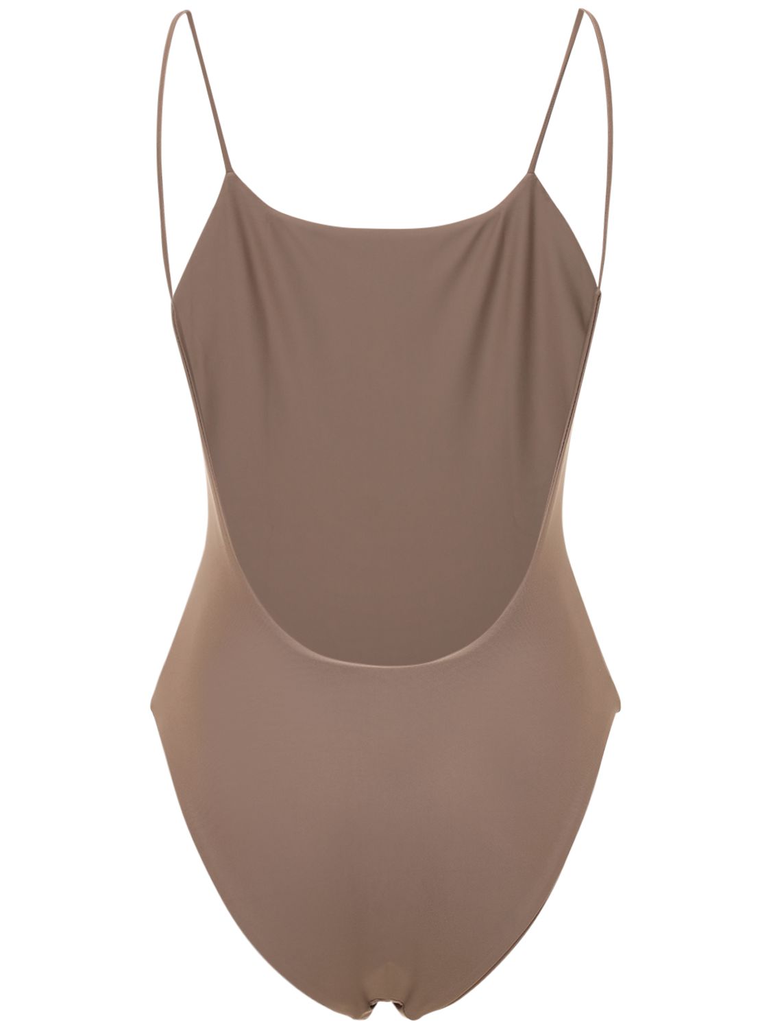 Jade Swim Micro Trophy One Piece Swimsuit In Nude Modesens