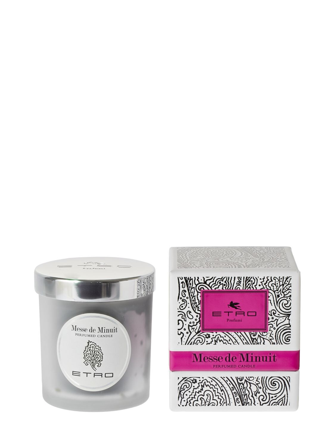 Etro 160gr Messe De Minuit  Scented Candle In Grey
