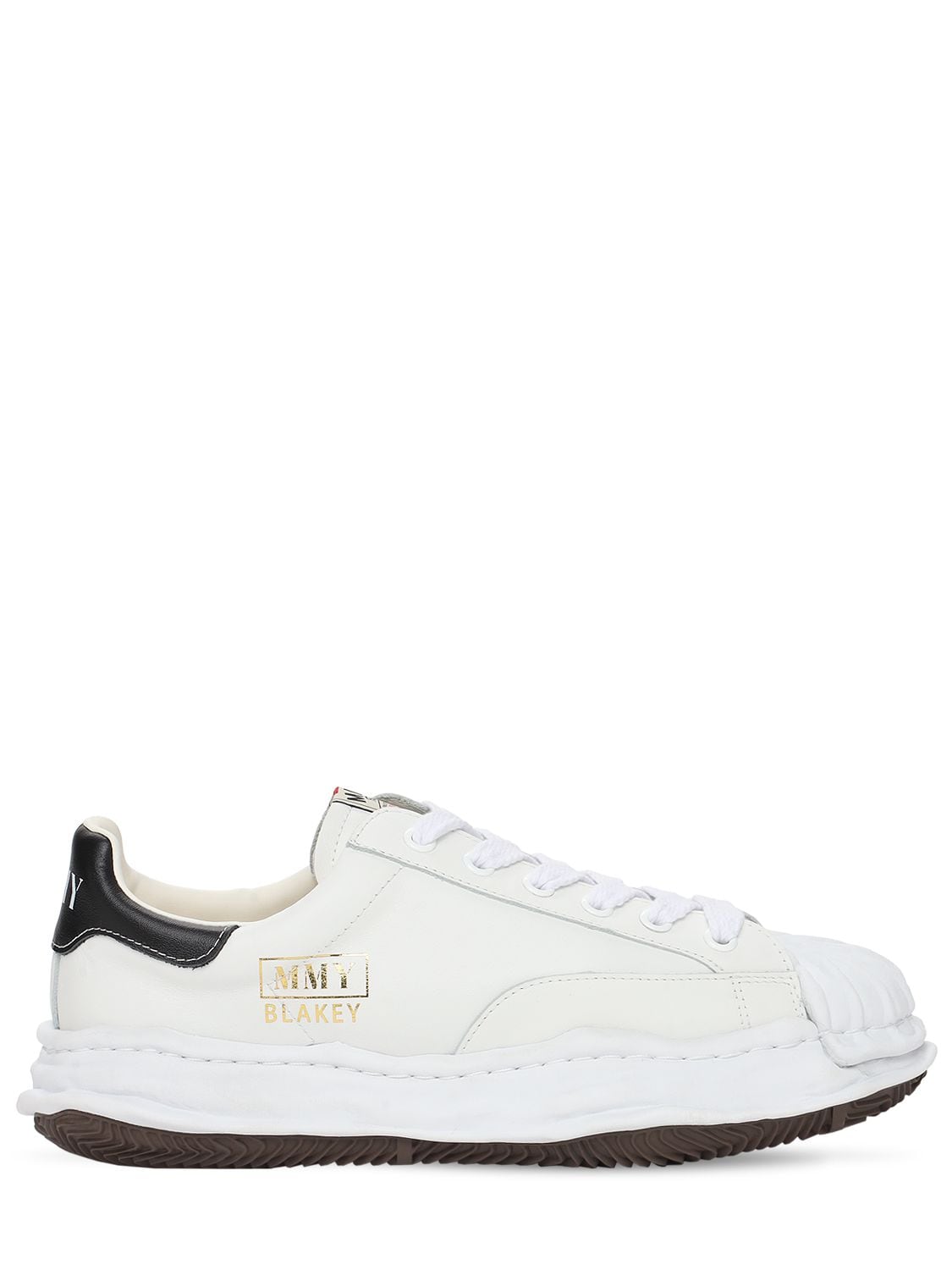 Mihara Yasuhiro - Original blakey low leather sneakers - White ...