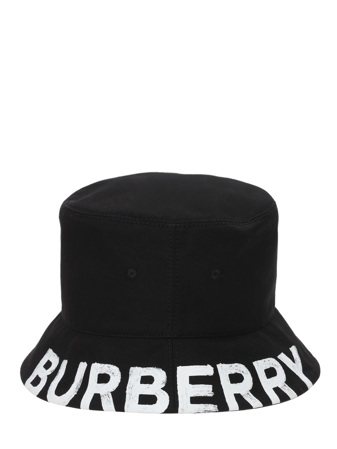 burberry bucket hat black