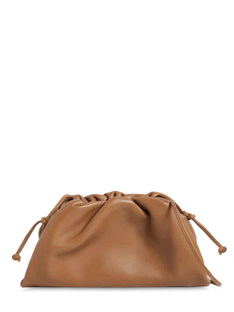 Image of The Mini Pouch Smooth Leather Clutch