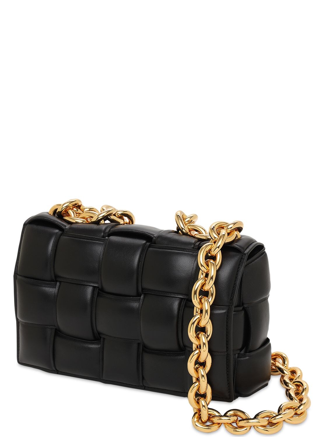 Bottega Veneta Women's The Chain Cassette Padded Leather Shoulder Bag ...