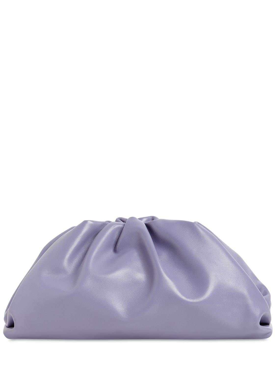 Bottega Veneta The Pouch Bag In Butter Calf Leather In Lavender