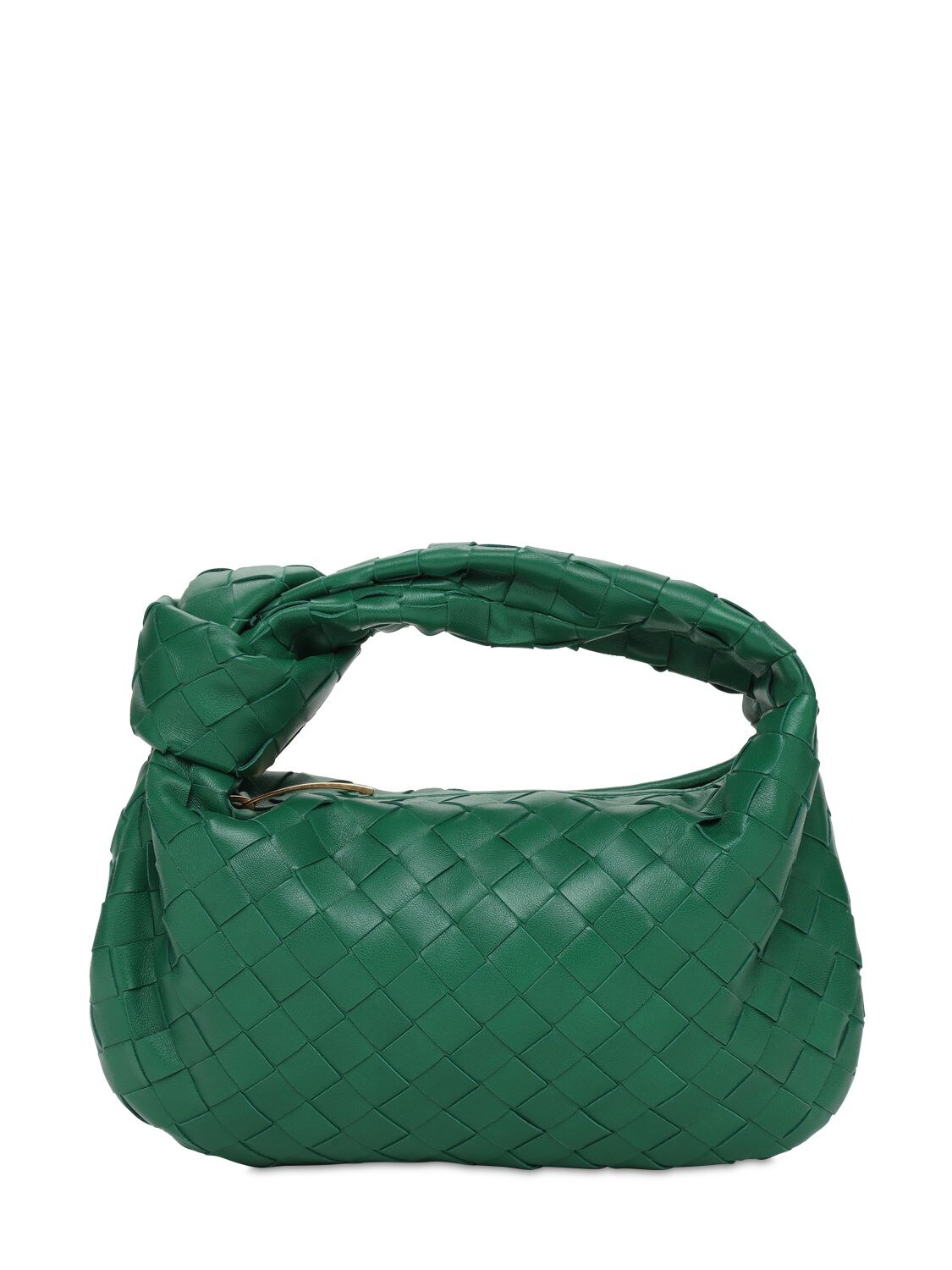 Shop Bottega Veneta Mini Bv Jodie Intrecciato Leather Bag In