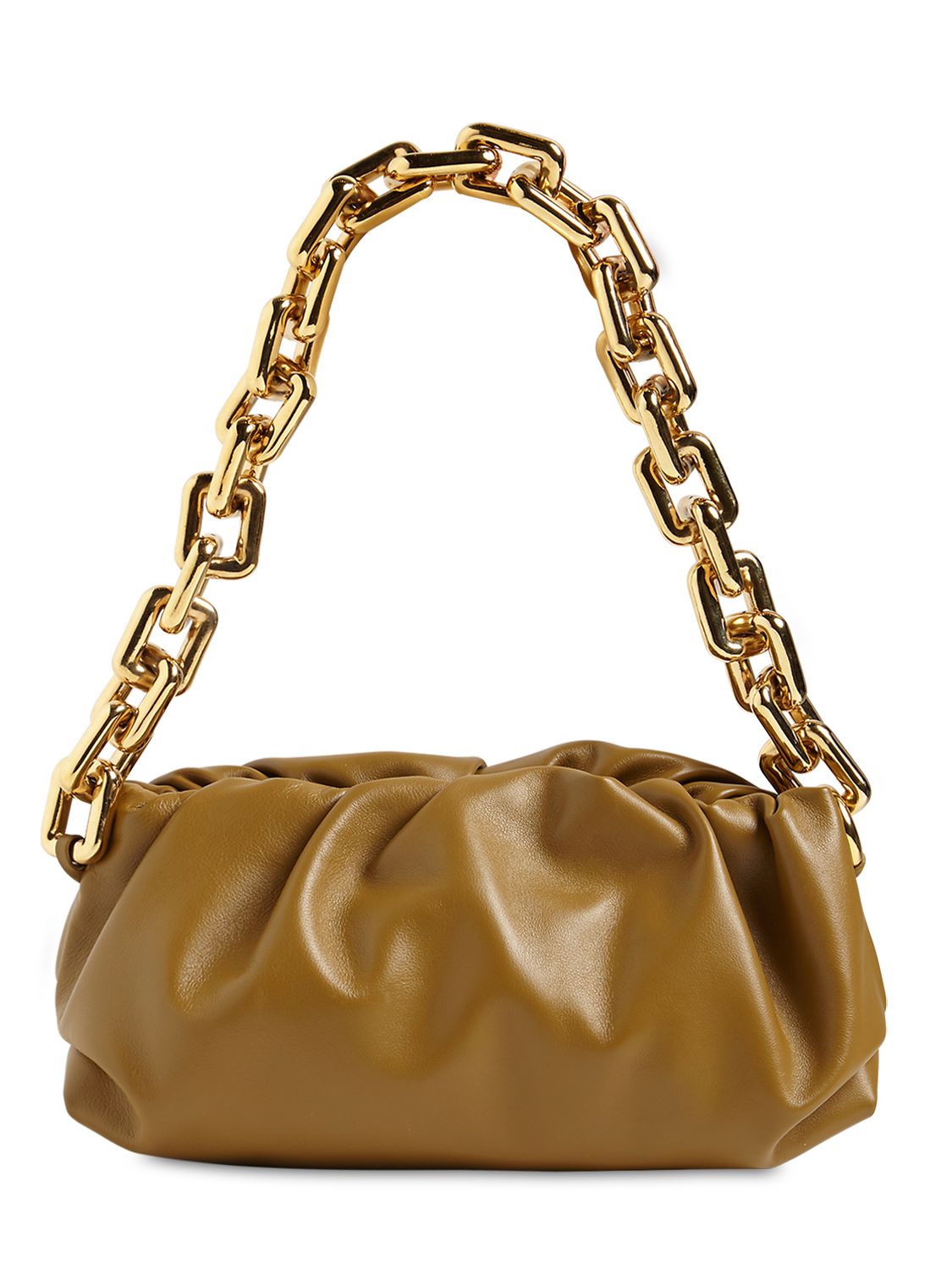 purse with metal chain