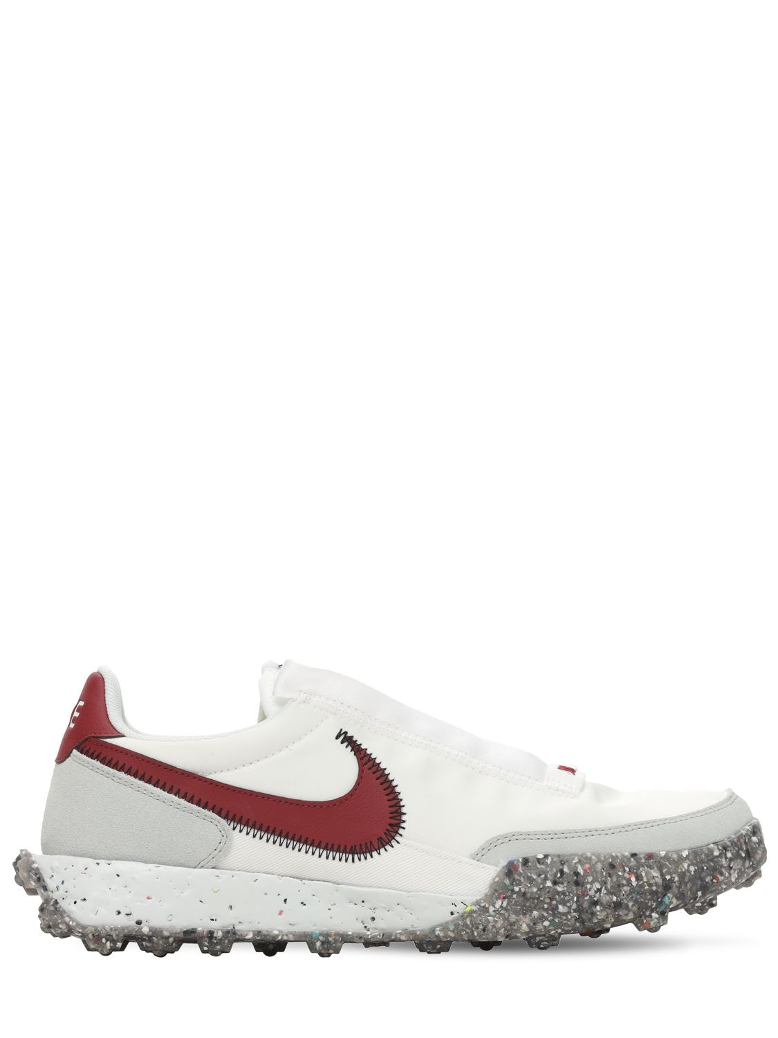 NIKE WAFFLE RACER CRATER SNEAKERS,73IDL1007-MTAZ0