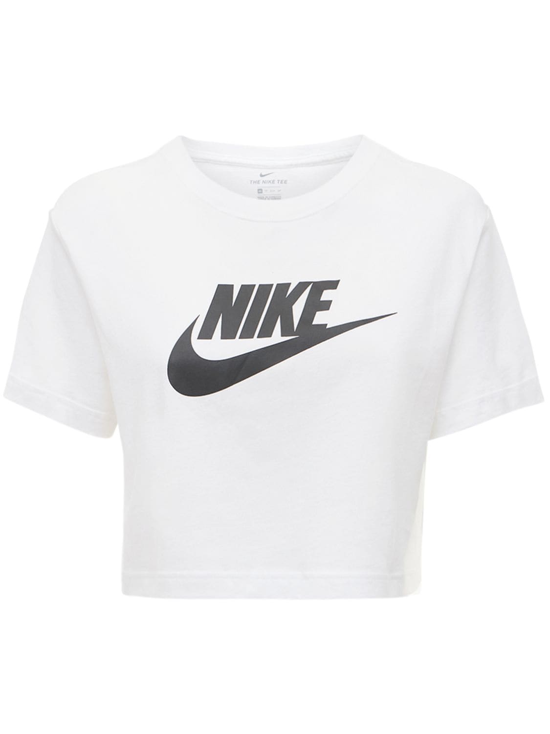 NIKE LOGO棉质短款T恤,73IDLC010-MTAW0