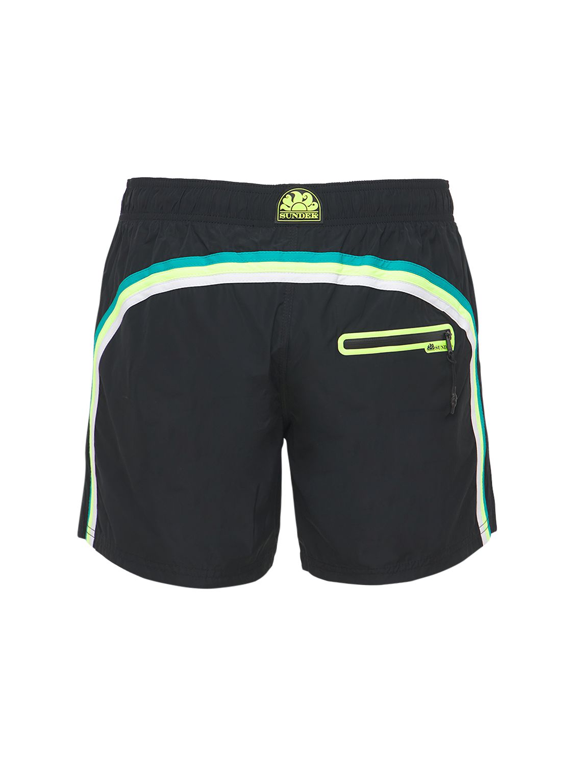 Shorts Aus Technostoff Mit Logo