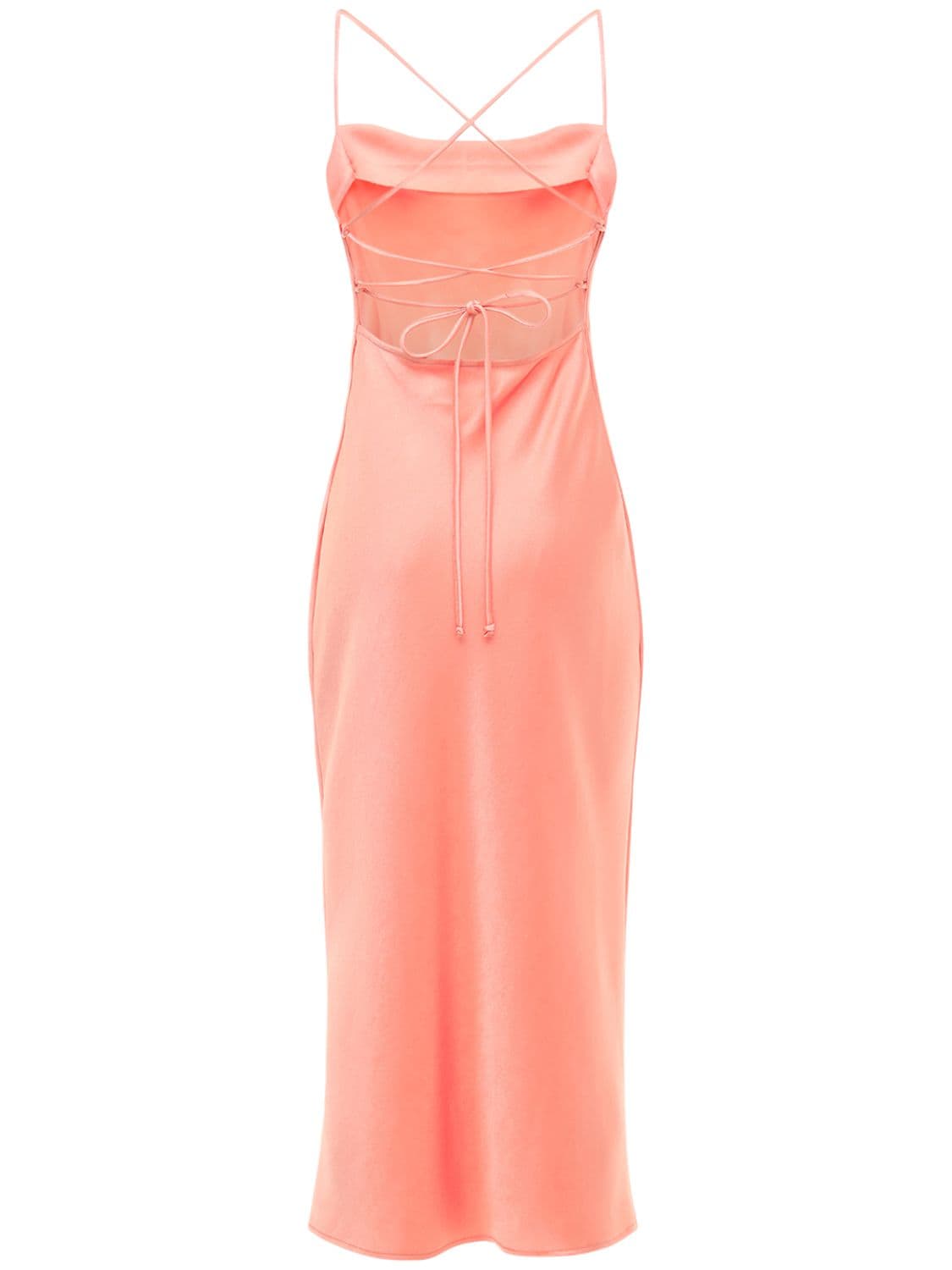 bec and bridge veronique maxi dress coral