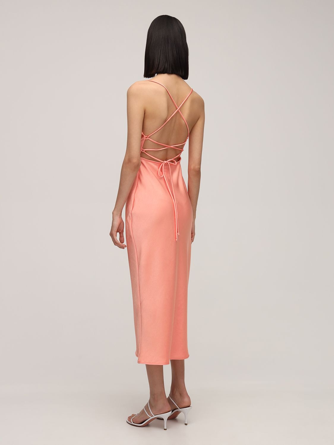 bec and bridge veronique maxi dress coral