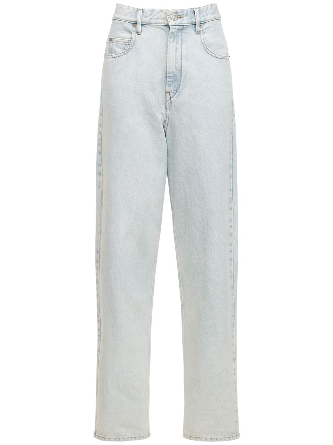Isabel Marant Étoile Corsysr Straight Baggy Jeans In Light Blue | ModeSens