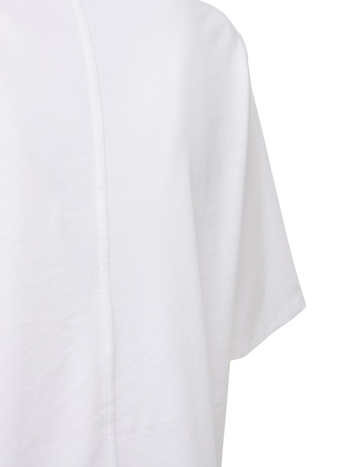 Shop The Row Chiara Boxy Cotton Jersey T-shirt In White