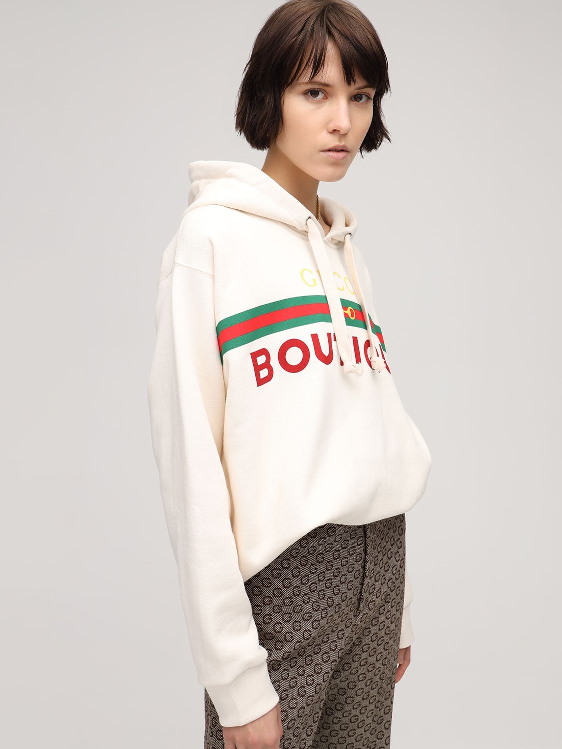 Gucci Boutique print sweatshirt