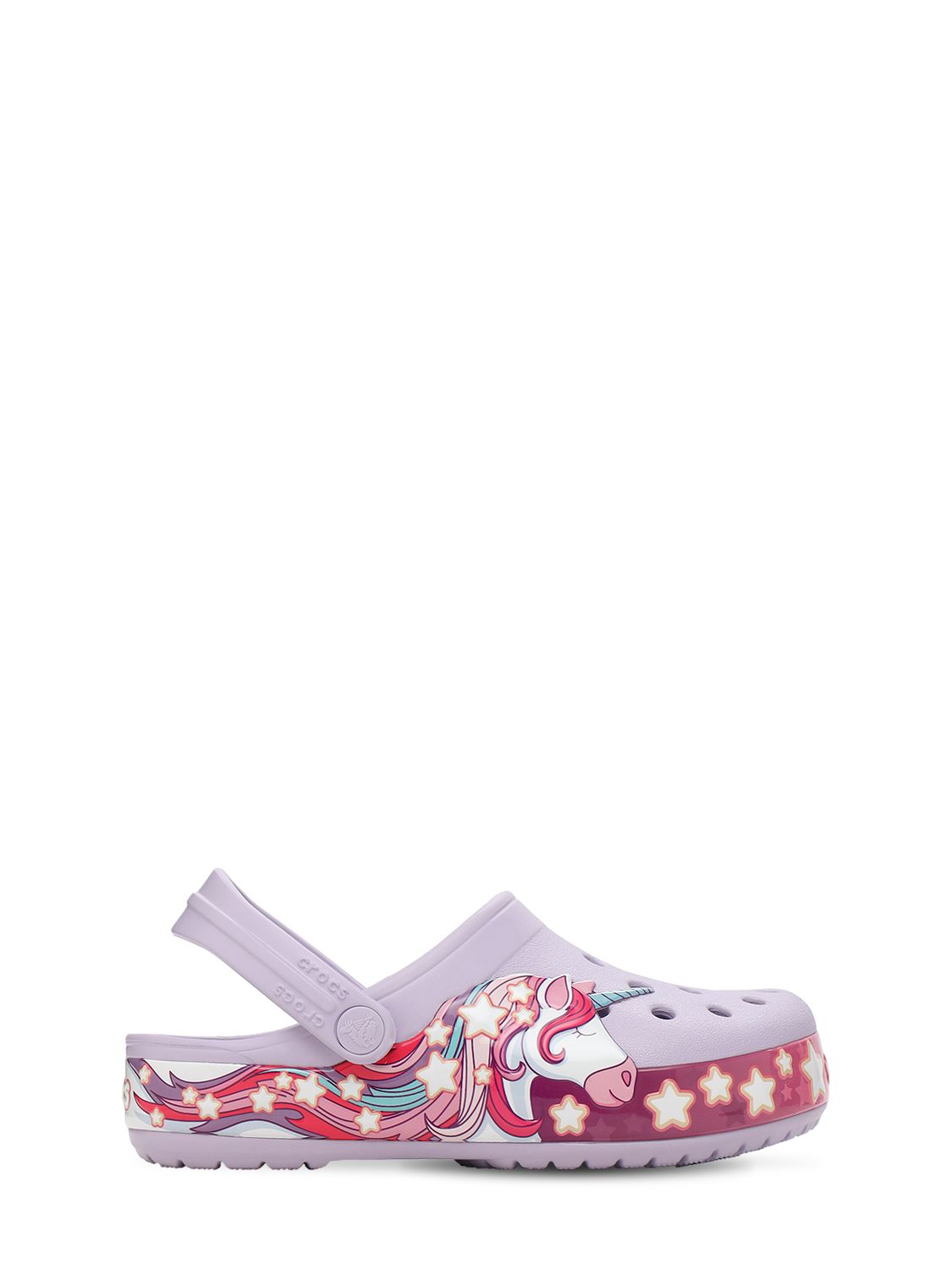 Crocs Aus Gummi Mit Druck