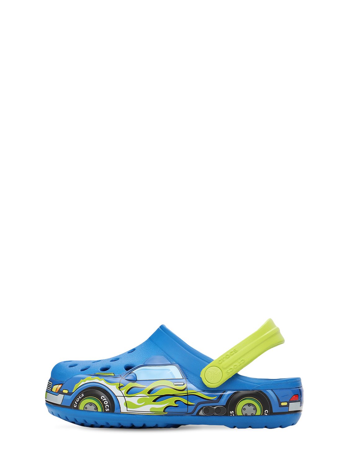 Crocs Aus Gummi Mit Druck