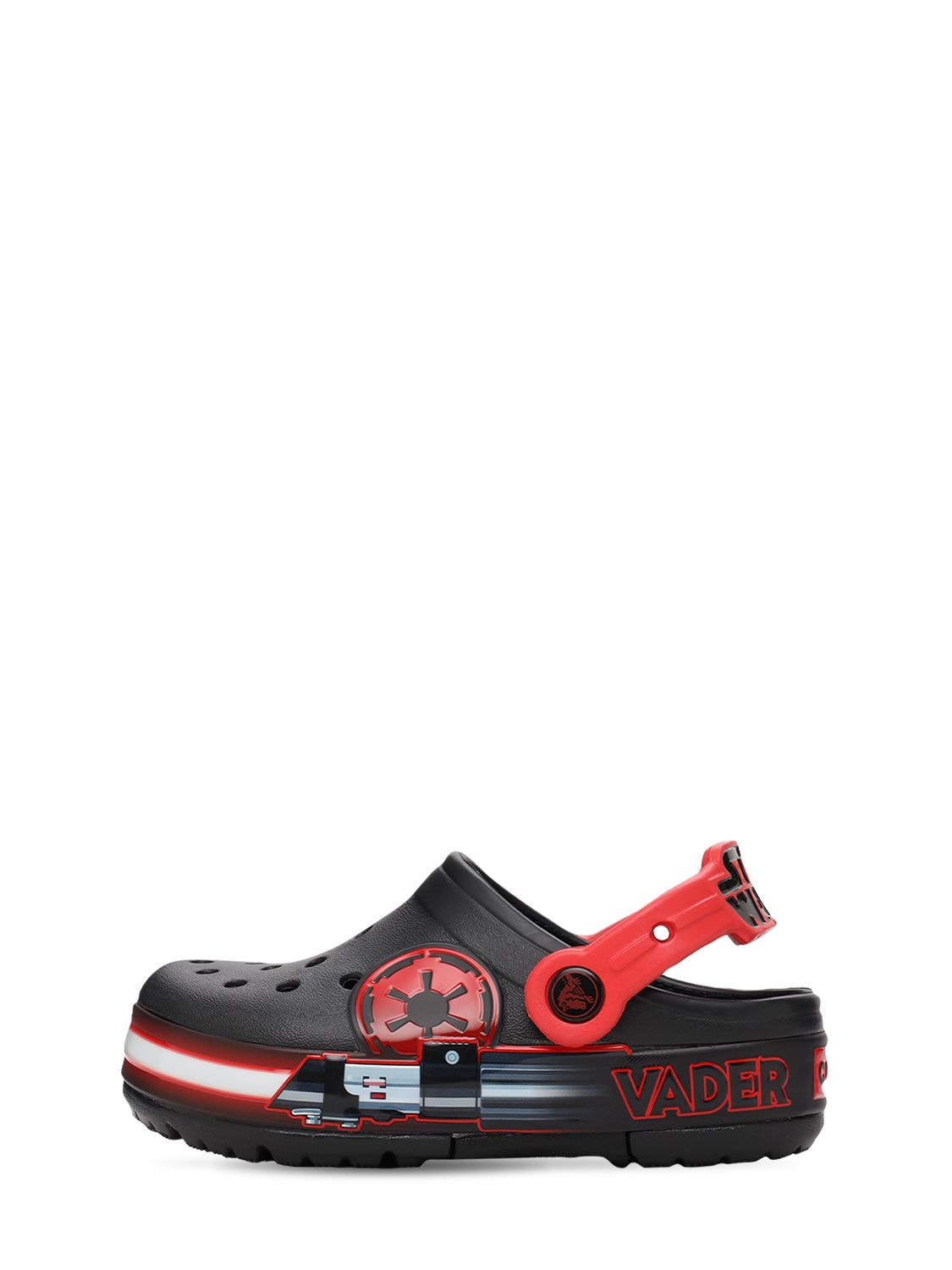 Crocs Kids' Darth Vader Embossed Rubber In Black | ModeSens