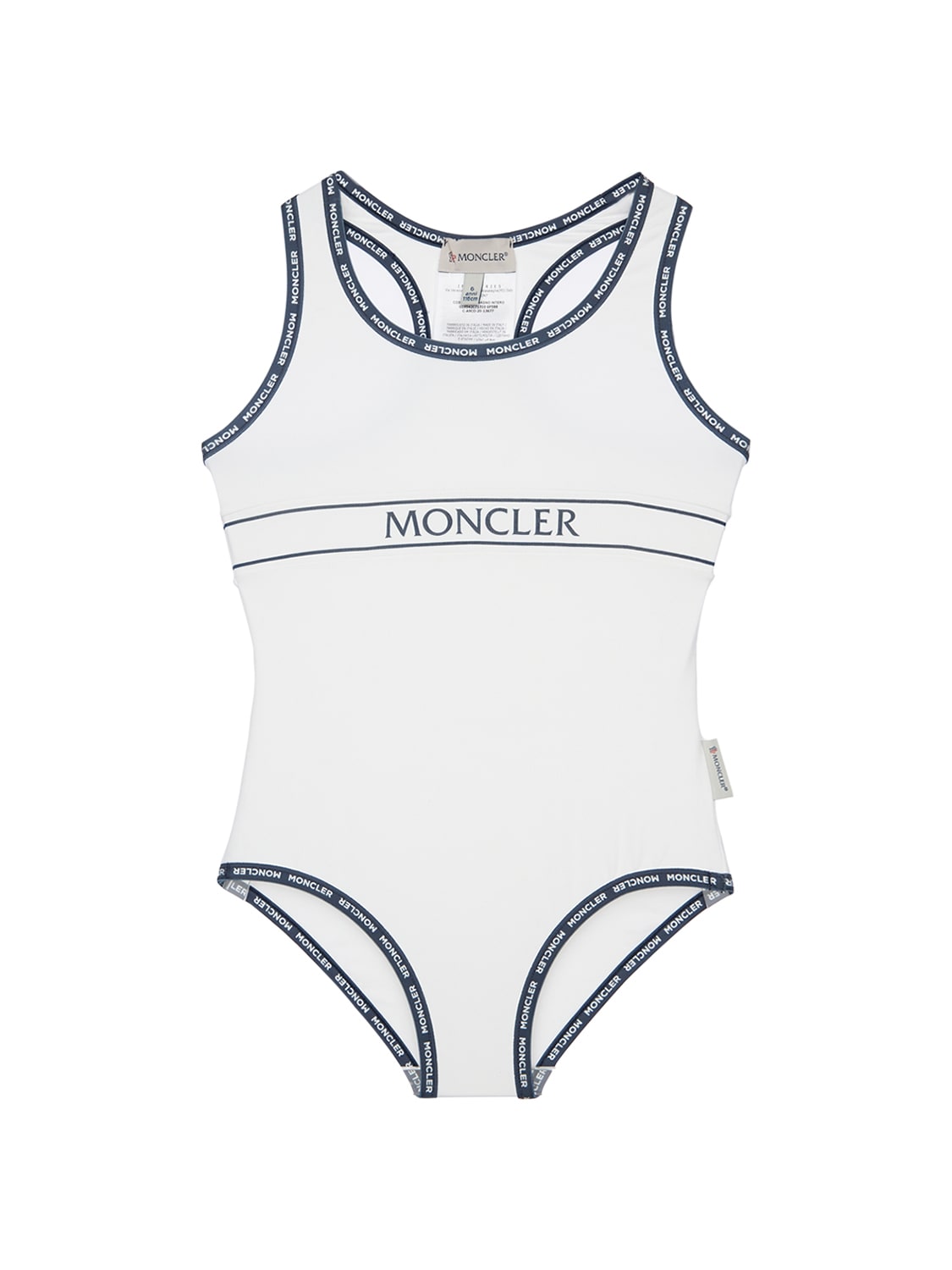 MONCLER LOGO莱卡连体泳衣,73IFGT035-MDAX0