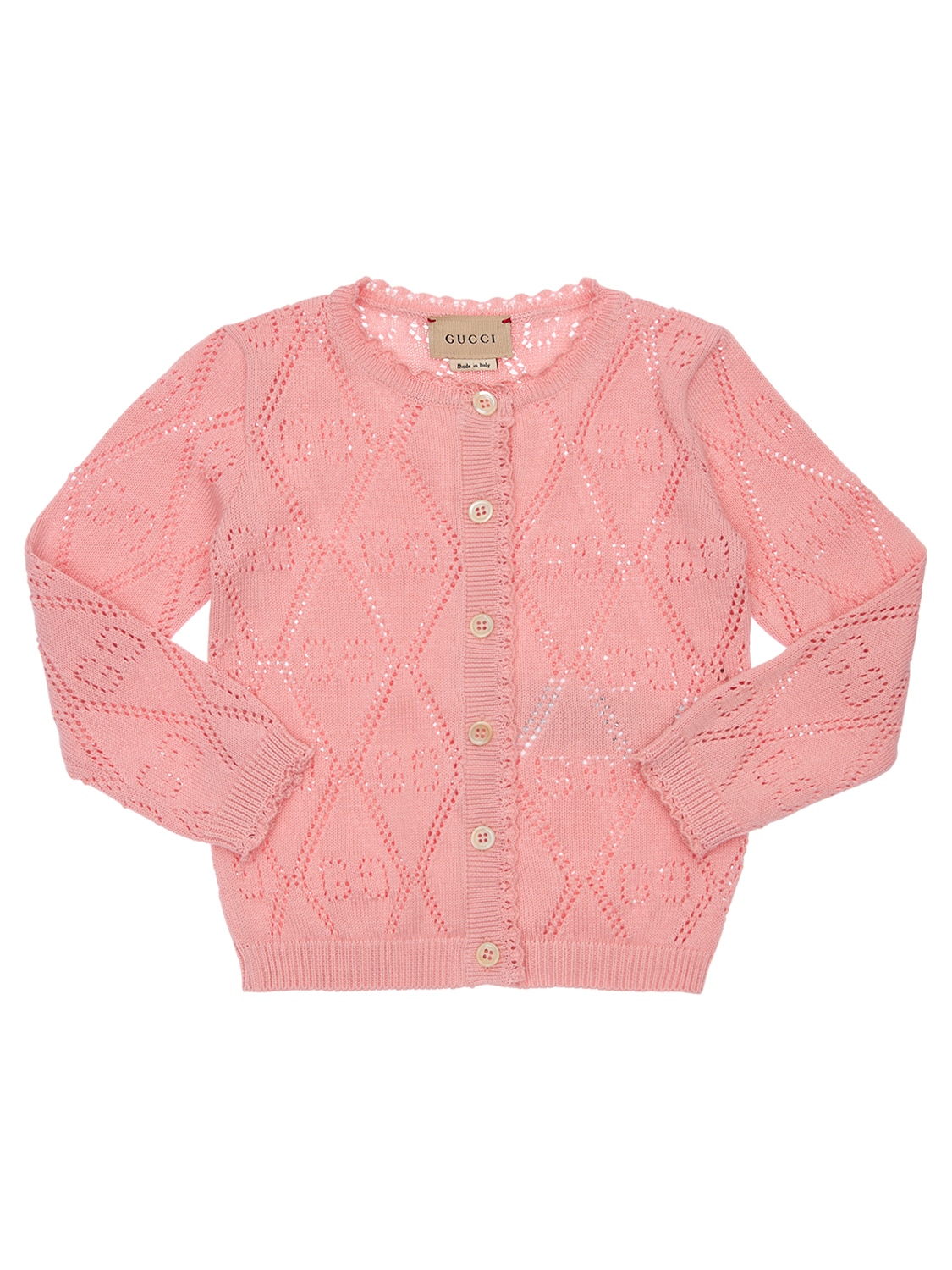 pink gucci cardigan