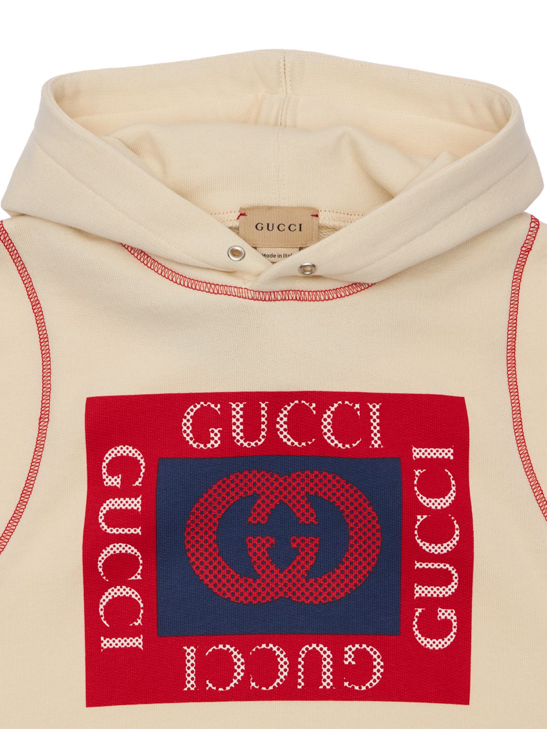 gucci sleeveless hoodie